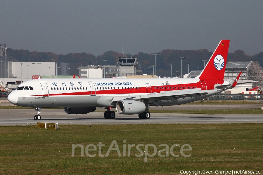 Sichuan Airlines Airbus A321-211 (D-AZAS) | Photo 294263