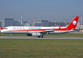 Sichuan Airlines Airbus A321-211 (D-AZAS) at  Hamburg - Finkenwerder, Germany