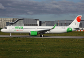 VivaAerobus Airbus A321-271NX (D-AZAS) at  Hamburg - Finkenwerder, Germany