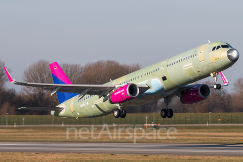 Wizz Air Airbus A321-231 (D-AZAS) at  Hamburg - Finkenwerder, Germany