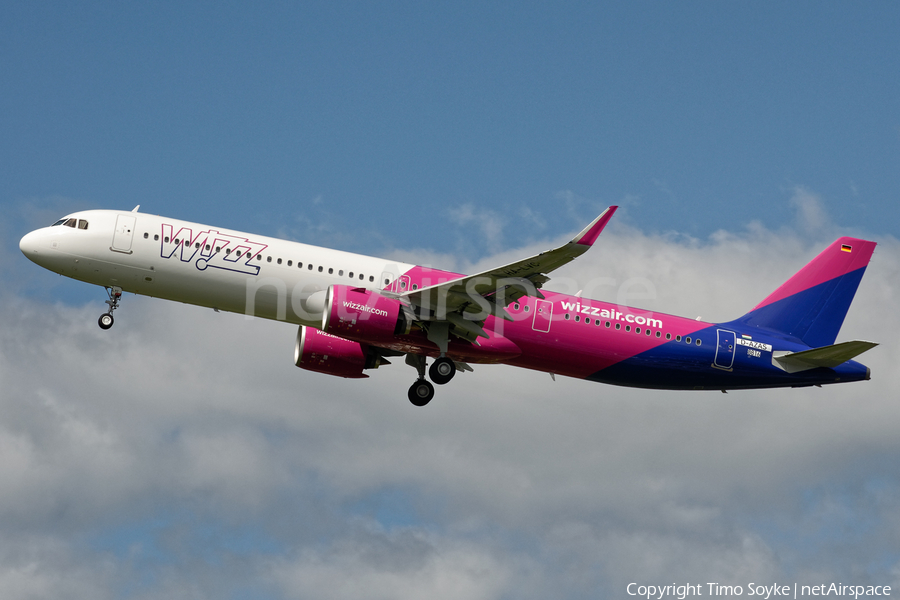 Wizz Air Airbus A321-271NX (D-AZAS) | Photo 317380
