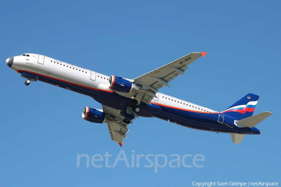 Aeroflot - Russian Airlines Airbus A321-211 (D-AZAT) | Photo 32907