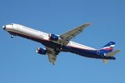 Aeroflot - Russian Airlines Airbus A321-211 (D-AZAT) at  Hamburg - Finkenwerder, Germany