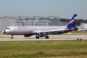 Aeroflot - Russian Airlines Airbus A321-211 (D-AZAT) at  Hamburg - Finkenwerder, Germany