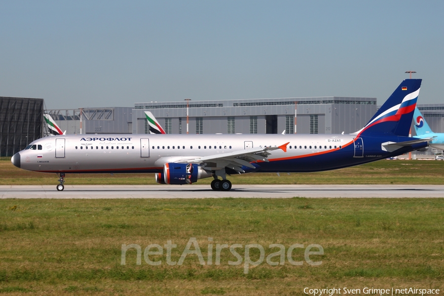 Aeroflot - Russian Airlines Airbus A321-211 (D-AZAT) | Photo 431065