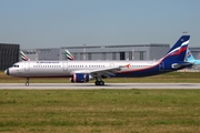 Aeroflot - Russian Airlines Airbus A321-211 (D-AZAT) at  Hamburg - Finkenwerder, Germany