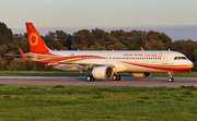 Chengdu Airlines Airbus A321-251NX (D-AZAT) at  Hamburg - Finkenwerder, Germany