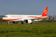 Chengdu Airlines Airbus A321-251NX (D-AZAT) at  Hamburg - Finkenwerder, Germany