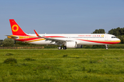 Chengdu Airlines Airbus A321-251NX (D-AZAT) at  Hamburg - Finkenwerder, Germany