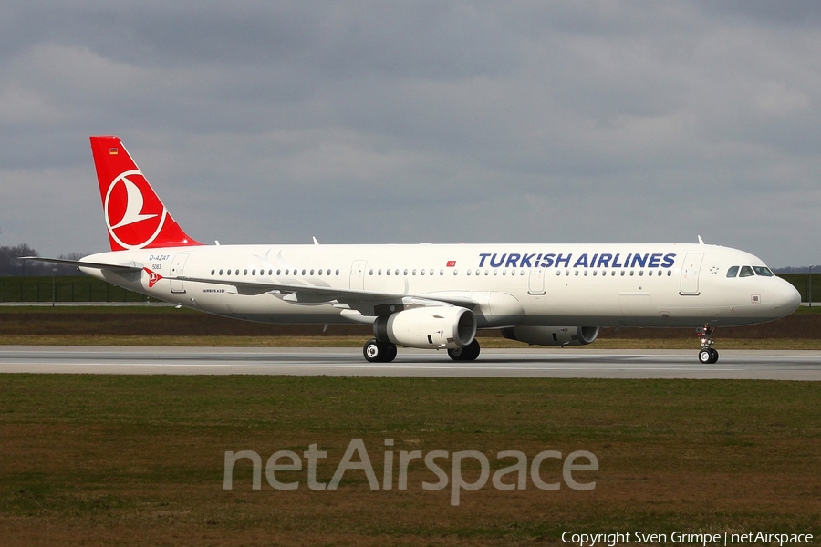 Turkish Airlines Airbus A321-231 (D-AZAT) | Photo 19957