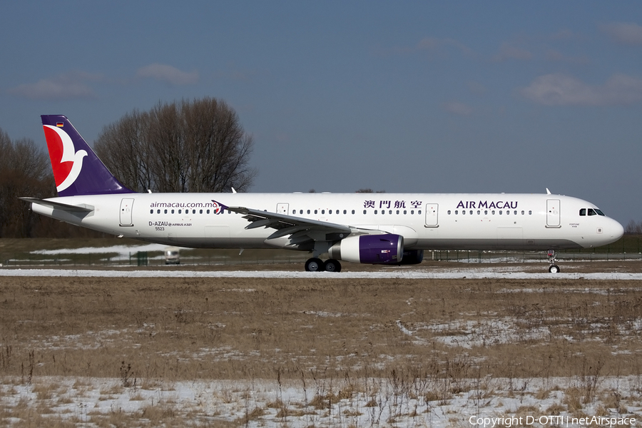 Air Macau Airbus A321-231 (D-AZAU) | Photo 403557