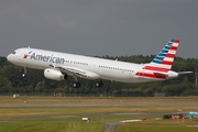 American Airlines Airbus A321-231 (D-AZAU) at  Hamburg - Fuhlsbuettel (Helmut Schmidt), Germany