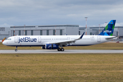 JetBlue Airways Airbus A321-231 (D-AZAU) at  Hamburg - Finkenwerder, Germany