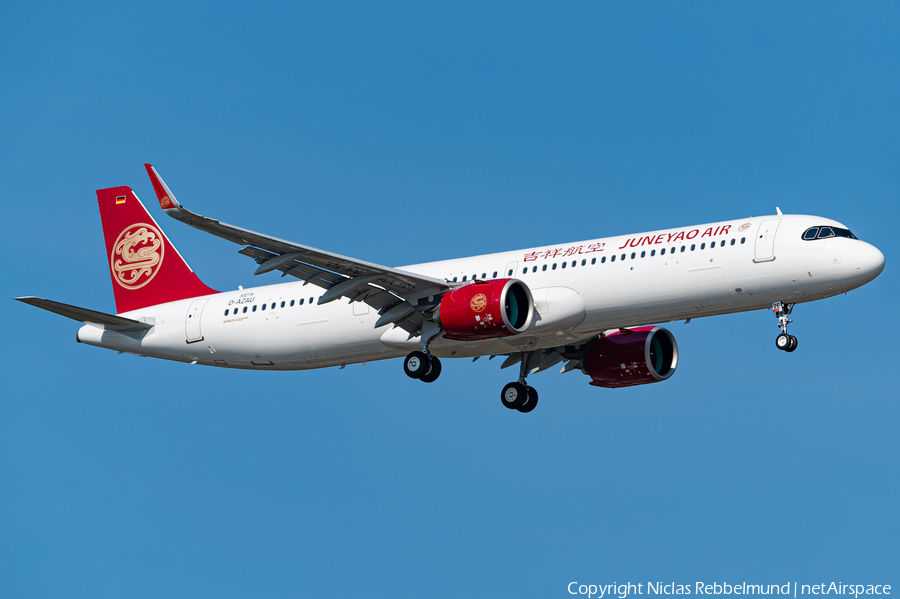 Juneyao Airlines Airbus A321-271NX (D-AZAU) | Photo 442656