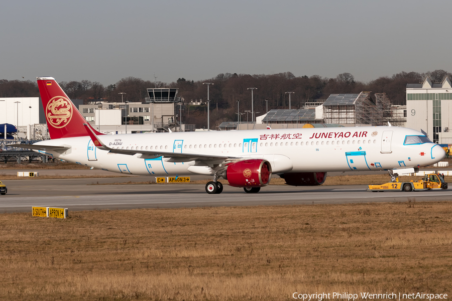 Juneyao Airlines Airbus A321-271NX (D-AZAU) | Photo 432293