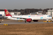 Juneyao Airlines Airbus A321-271NX (D-AZAU) at  Hamburg - Finkenwerder, Germany