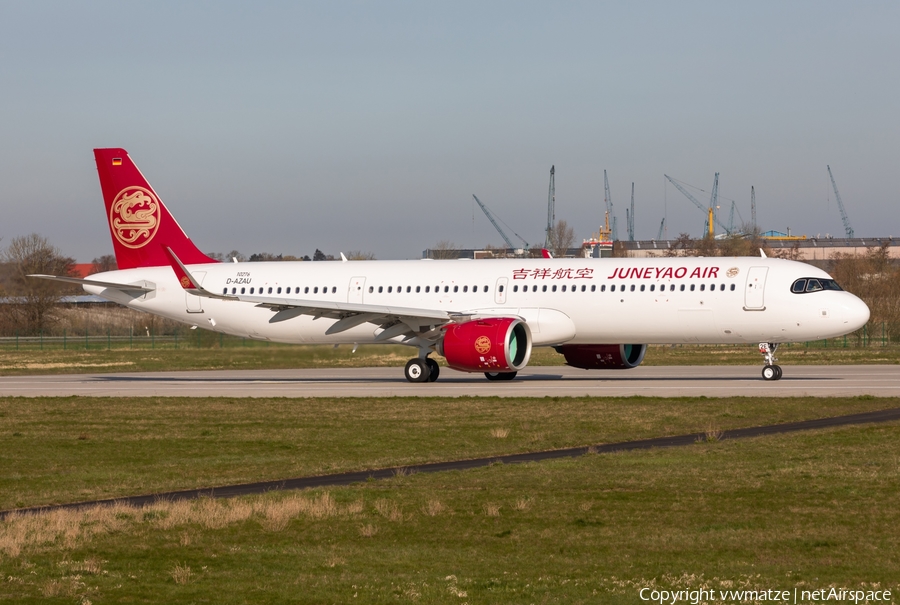 Juneyao Airlines Airbus A321-271NX (D-AZAU) | Photo 442684