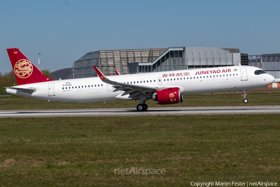 Juneyao Airlines Airbus A321-271NX (D-AZAU) | Photo 443428
