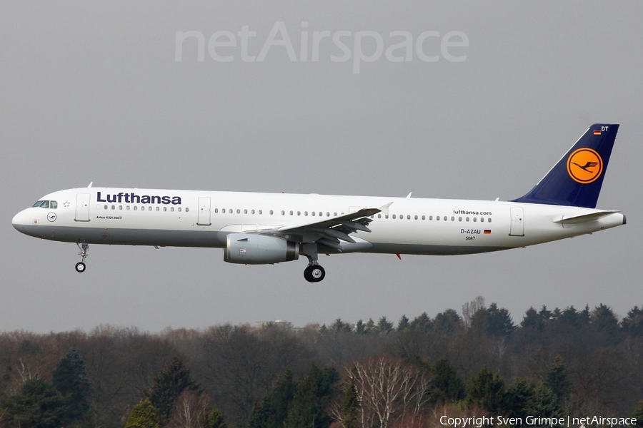 Lufthansa Airbus A321-231 (D-AZAU) | Photo 65827