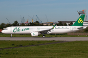 Spring Airlines Airbus A321-253NX (D-AZAU) at  Hamburg - Finkenwerder, Germany