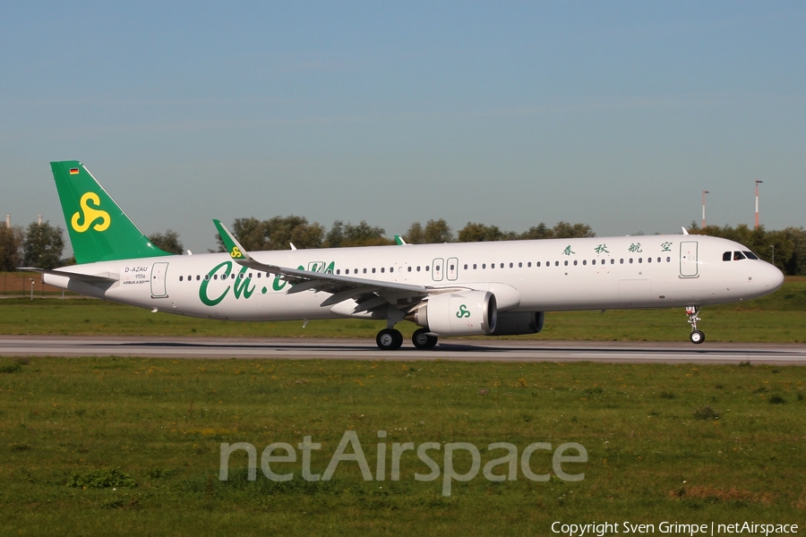 Spring Airlines Airbus A321-253NX (D-AZAU) | Photo 403549