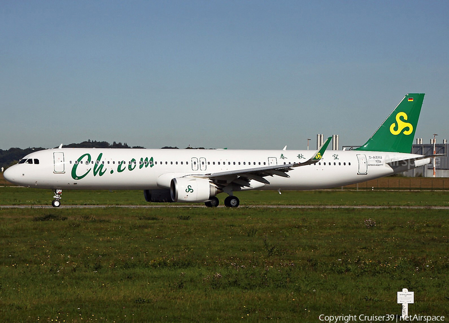 Spring Airlines Airbus A321-253NX (D-AZAU) | Photo 413257