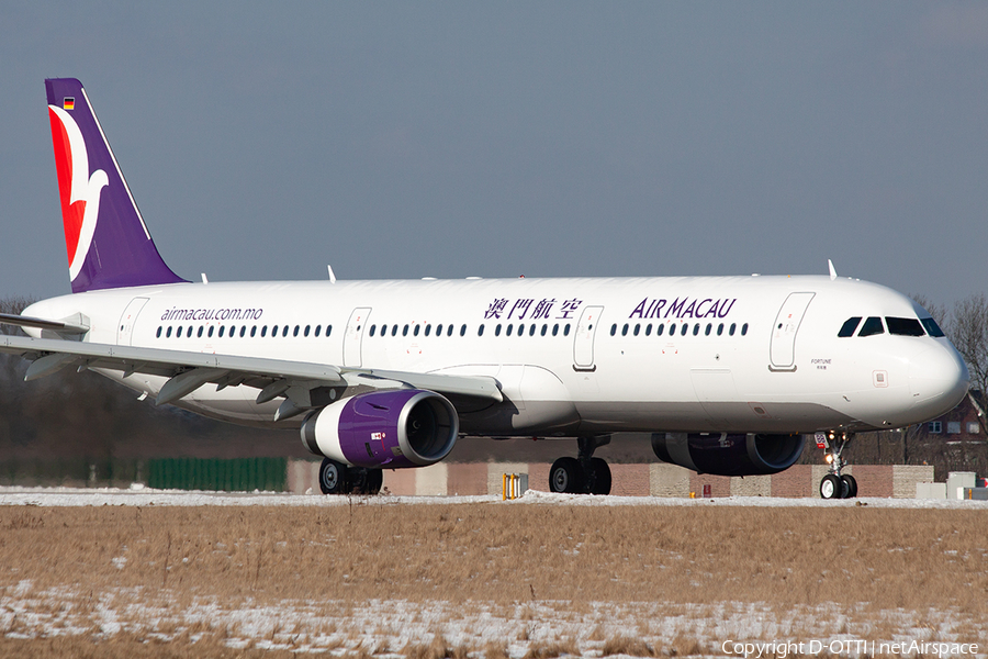 Air Macau Airbus A321-231 (D-AZAU) | Photo 403555