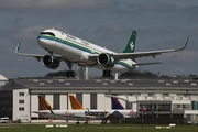 Saudi Arabian Airlines Airbus A321-251NX (D-AZAV) at  Hamburg - Finkenwerder, Germany