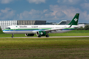 Saudi Arabian Airlines Airbus A321-251NX (D-AZAV) at  Hamburg - Finkenwerder, Germany