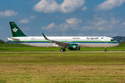 Saudi Arabian Airlines Airbus A321-251NX (D-AZAV) at  Hamburg - Finkenwerder, Germany