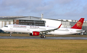 Juneyao Airlines Airbus A321-211 (D-AZAW) at  Hamburg - Finkenwerder, Germany