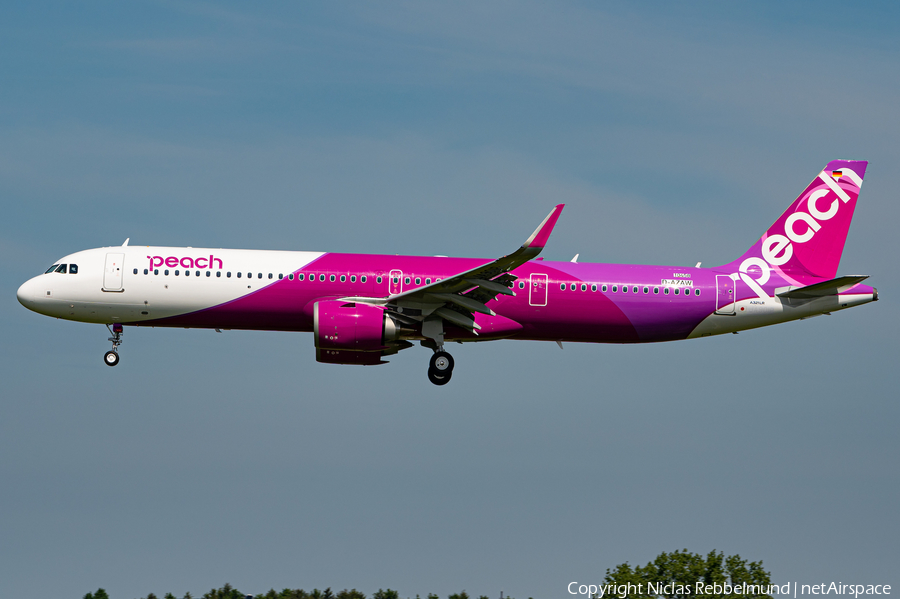 Peach Airbus A321-251NX (D-AZAW) | Photo 450527