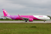 Peach Airbus A321-251NX (D-AZAW) at  Hamburg - Finkenwerder, Germany