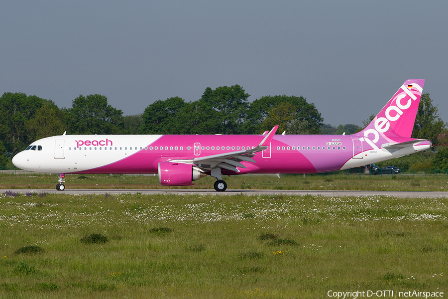 Peach Airbus A321-251NX (D-AZAW) | Photo 451148