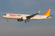 Pegasus Airlines Airbus A321-251NX (D-AZAW) at  Hamburg - Finkenwerder, Germany