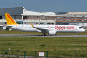 Pegasus Airlines Airbus A321-251NX (D-AZAW) at  Hamburg - Finkenwerder, Germany