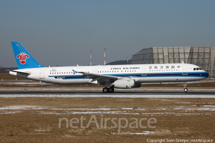 China Southern Airlines Airbus A321-231 (D-AZAX) | Photo 22983