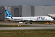 JetBlue Airways Airbus A321-271NX (D-AZAX) at  Hamburg - Finkenwerder, Germany