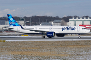 JetBlue Airways Airbus A321-271NX (D-AZAX) at  Hamburg - Finkenwerder, Germany