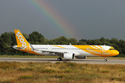 Scoot Airbus A321-271NX (D-AZAX) at  Hamburg - Finkenwerder, Germany