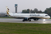 Starlux Airlines Airbus A321-252NX (D-AZAX) at  Hamburg - Finkenwerder, Germany