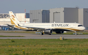 Starlux Airlines Airbus A321-252NX (D-AZAX) at  Hamburg - Finkenwerder, Germany