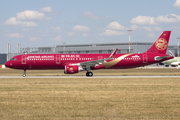 Juneyao Airlines Airbus A321-211 (D-AZAX) at  Hamburg - Finkenwerder, Germany