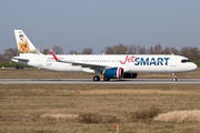 JetSMART Airbus A321-271NX (D-AZAY) at  Hamburg - Finkenwerder, Germany