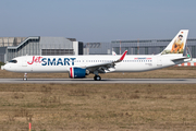 JetSMART Airbus A321-271NX (D-AZAY) at  Hamburg - Finkenwerder, Germany