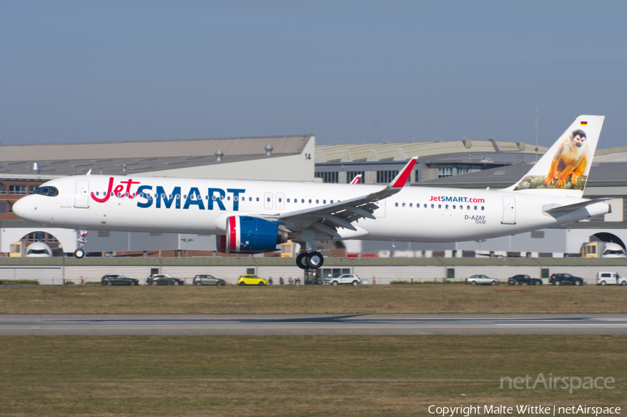 JetSMART Airbus A321-271NX (D-AZAY) | Photo 673753
