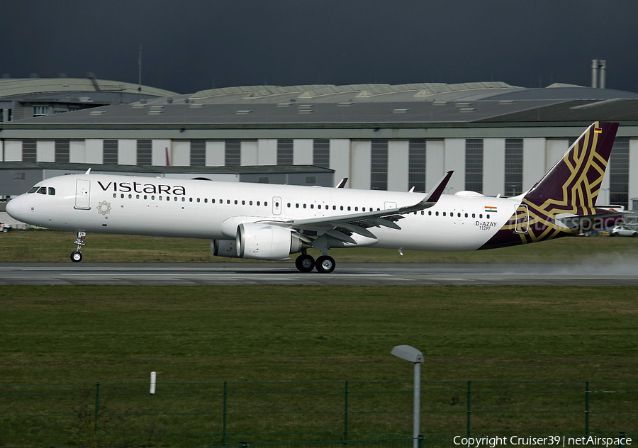 Vistara Airbus A321-251NX (D-AZAY) | Photo 588417