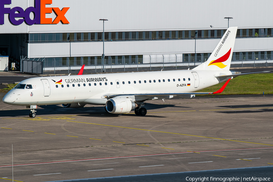 German Airways Embraer ERJ-190LR (ERJ-190-100LR) (D-AZFA) | Photo 447738