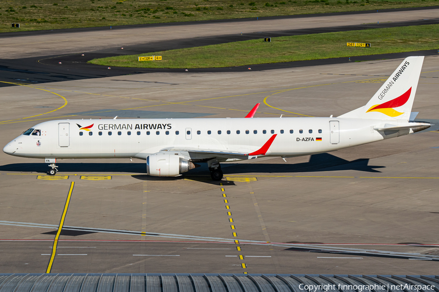 German Airways Embraer ERJ-190LR (ERJ-190-100LR) (D-AZFA) | Photo 447739