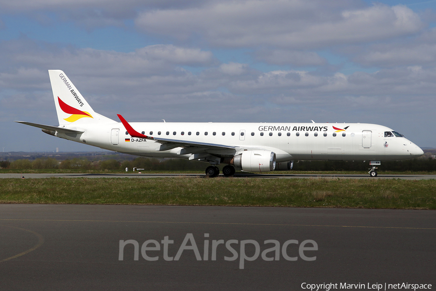 German Airways Embraer ERJ-190LR (ERJ-190-100LR) (D-AZFA) | Photo 489828